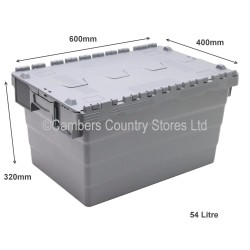 Attached Lid Storage Box 60cm